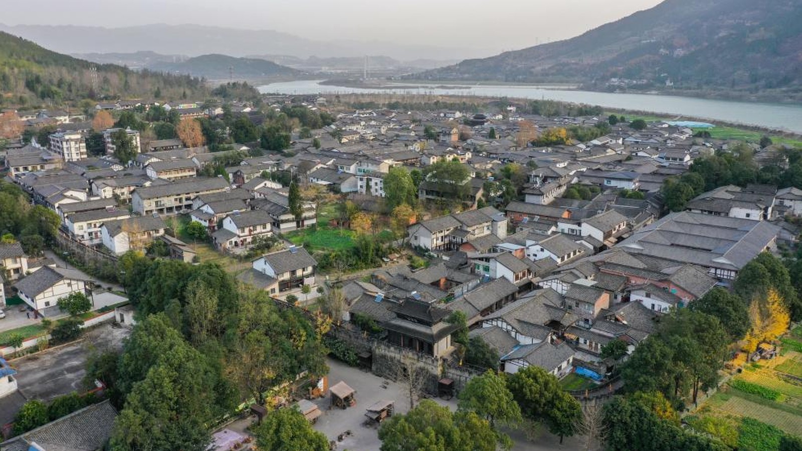 昭化古城全景